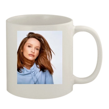 Calista Flockhart 11oz White Mug