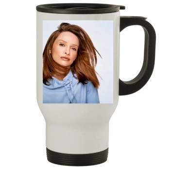 Calista Flockhart Stainless Steel Travel Mug