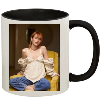 Emma Roberts 11oz Colored Inner & Handle Mug