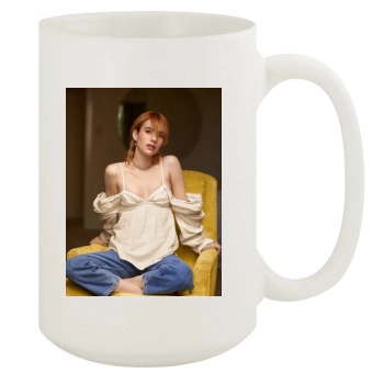 Emma Roberts 15oz White Mug