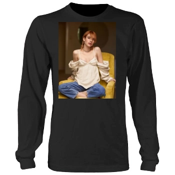 Emma Roberts Men's Heavy Long Sleeve TShirt