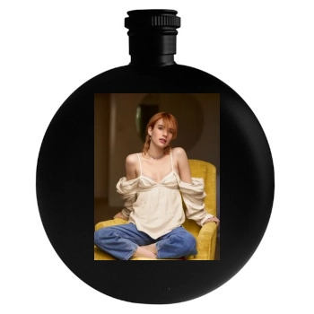 Emma Roberts Round Flask