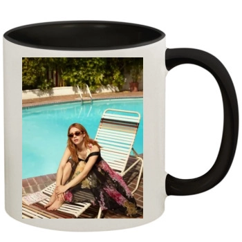 Emma Roberts 11oz Colored Inner & Handle Mug