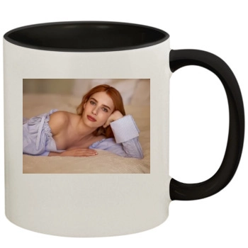 Emma Roberts 11oz Colored Inner & Handle Mug