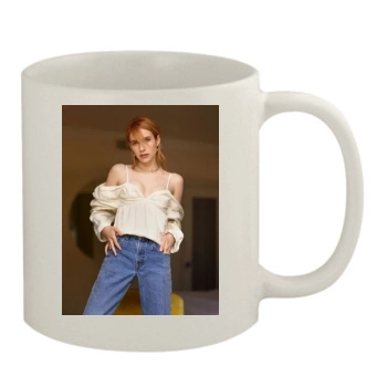 Emma Roberts 11oz White Mug