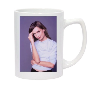 Calista Flockhart 14oz White Statesman Mug