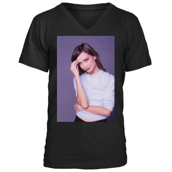 Calista Flockhart Men's V-Neck T-Shirt