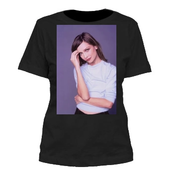 Calista Flockhart Women's Cut T-Shirt