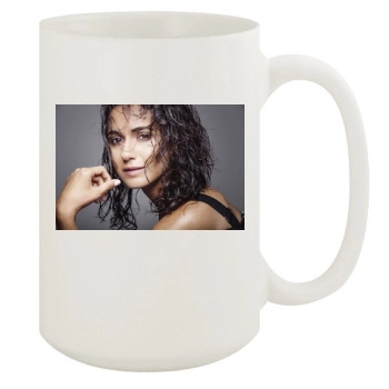 Emmanuelle Chriqui 15oz White Mug