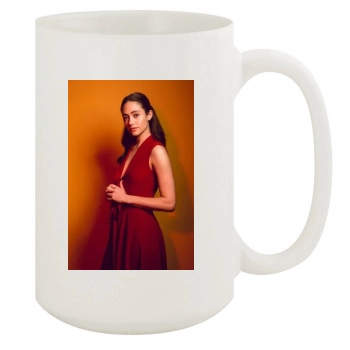 Emmy Rossum 15oz White Mug