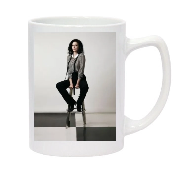 Eva Green 14oz White Statesman Mug