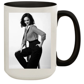 Eva Green 15oz Colored Inner & Handle Mug