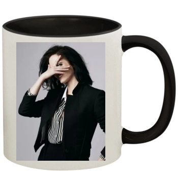 Eva Green 11oz Colored Inner & Handle Mug