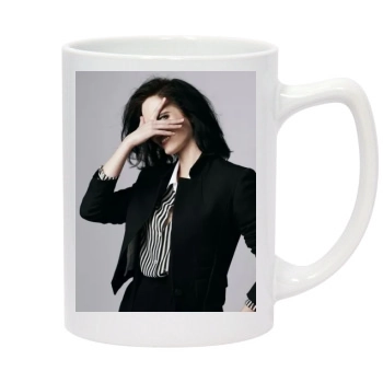 Eva Green 14oz White Statesman Mug