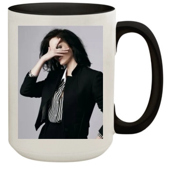 Eva Green 15oz Colored Inner & Handle Mug