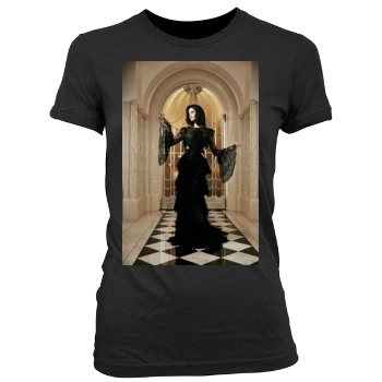 Eva Green Women's Junior Cut Crewneck T-Shirt