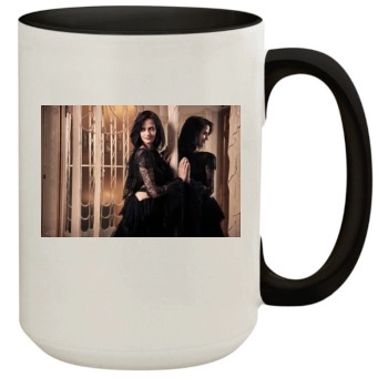 Eva Green 15oz Colored Inner & Handle Mug