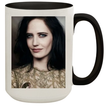 Eva Green 15oz Colored Inner & Handle Mug