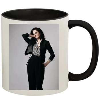 Eva Green 11oz Colored Inner & Handle Mug