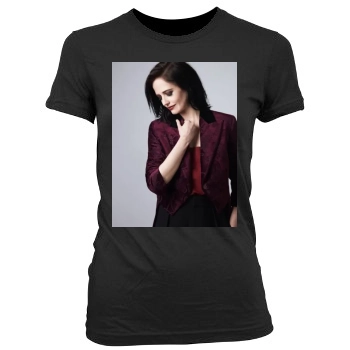 Eva Green Women's Junior Cut Crewneck T-Shirt