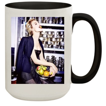 Eva Herzigova 15oz Colored Inner & Handle Mug