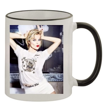 Eva Herzigova 11oz Colored Rim & Handle Mug