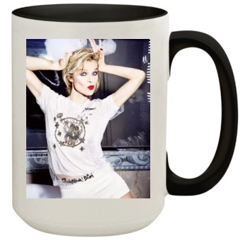 Eva Herzigova 15oz Colored Inner & Handle Mug