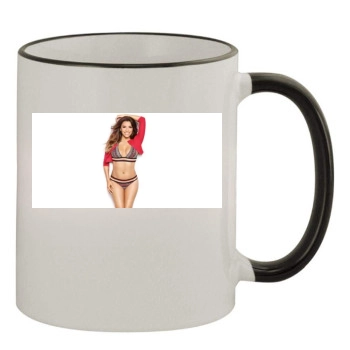 Eva Longoria 11oz Colored Rim & Handle Mug