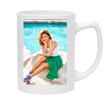 Eva Mendes 14oz White Statesman Mug