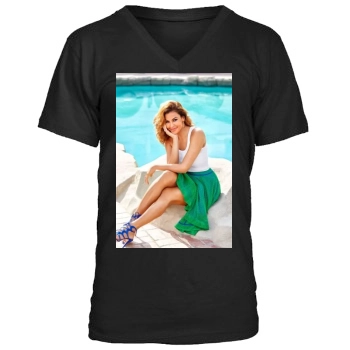 Eva Mendes Men's V-Neck T-Shirt