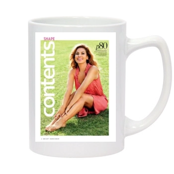 Eva Mendes 14oz White Statesman Mug