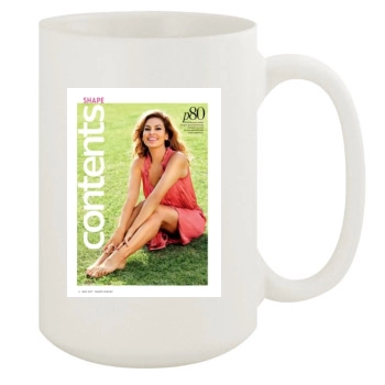 Eva Mendes 15oz White Mug