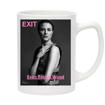 Evan Rachel Wood 14oz White Statesman Mug