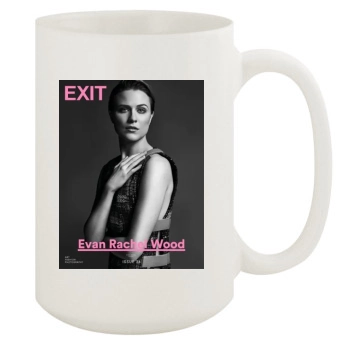 Evan Rachel Wood 15oz White Mug