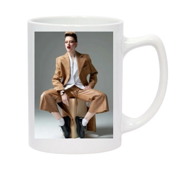 Evan Rachel Wood 14oz White Statesman Mug