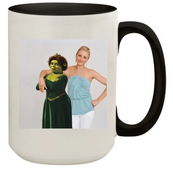 Cameron Diaz 15oz Colored Inner & Handle Mug