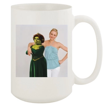 Cameron Diaz 15oz White Mug