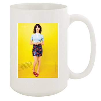 Felicity Jones 15oz White Mug