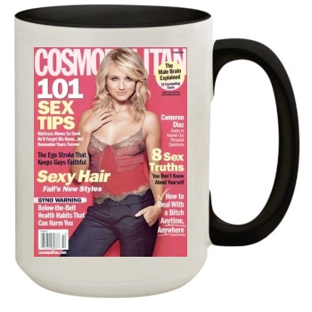 Cameron Diaz 15oz Colored Inner & Handle Mug