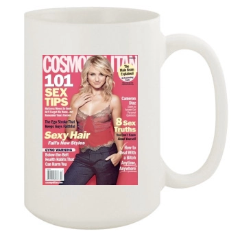 Cameron Diaz 15oz White Mug