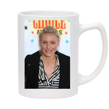 Cameron Diaz 14oz White Statesman Mug