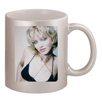 Cameron Diaz 11oz Metallic Silver Mug