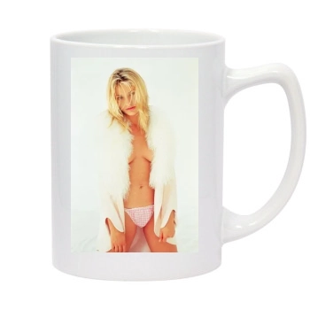 Cameron Diaz 14oz White Statesman Mug