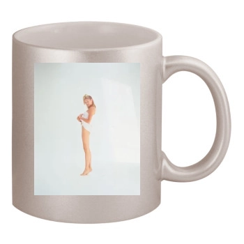 Cameron Diaz 11oz Metallic Silver Mug