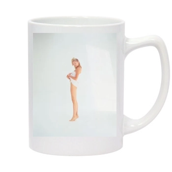 Cameron Diaz 14oz White Statesman Mug