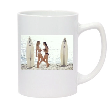 Cameron Diaz 14oz White Statesman Mug