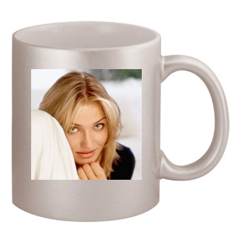 Cameron Diaz 11oz Metallic Silver Mug