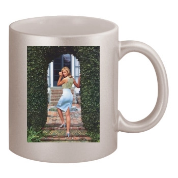 Cameron Diaz 11oz Metallic Silver Mug