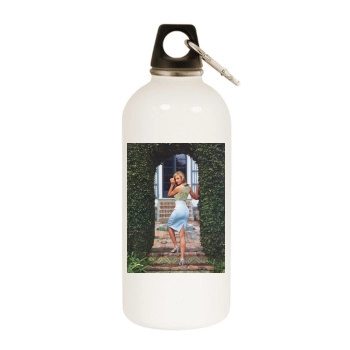 Cameron Diaz White Water Bottle With Carabiner