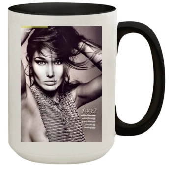 Carla Bruni 15oz Colored Inner & Handle Mug